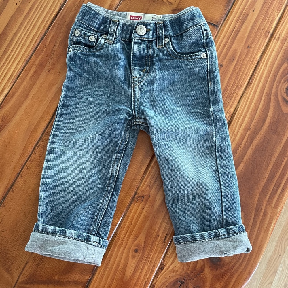 Levi’s 514 straight leg toddler jeans 18 months
